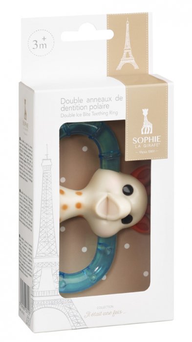 Sophie la girafe Žirafa Sophie dupli prsten za hlađenje desni