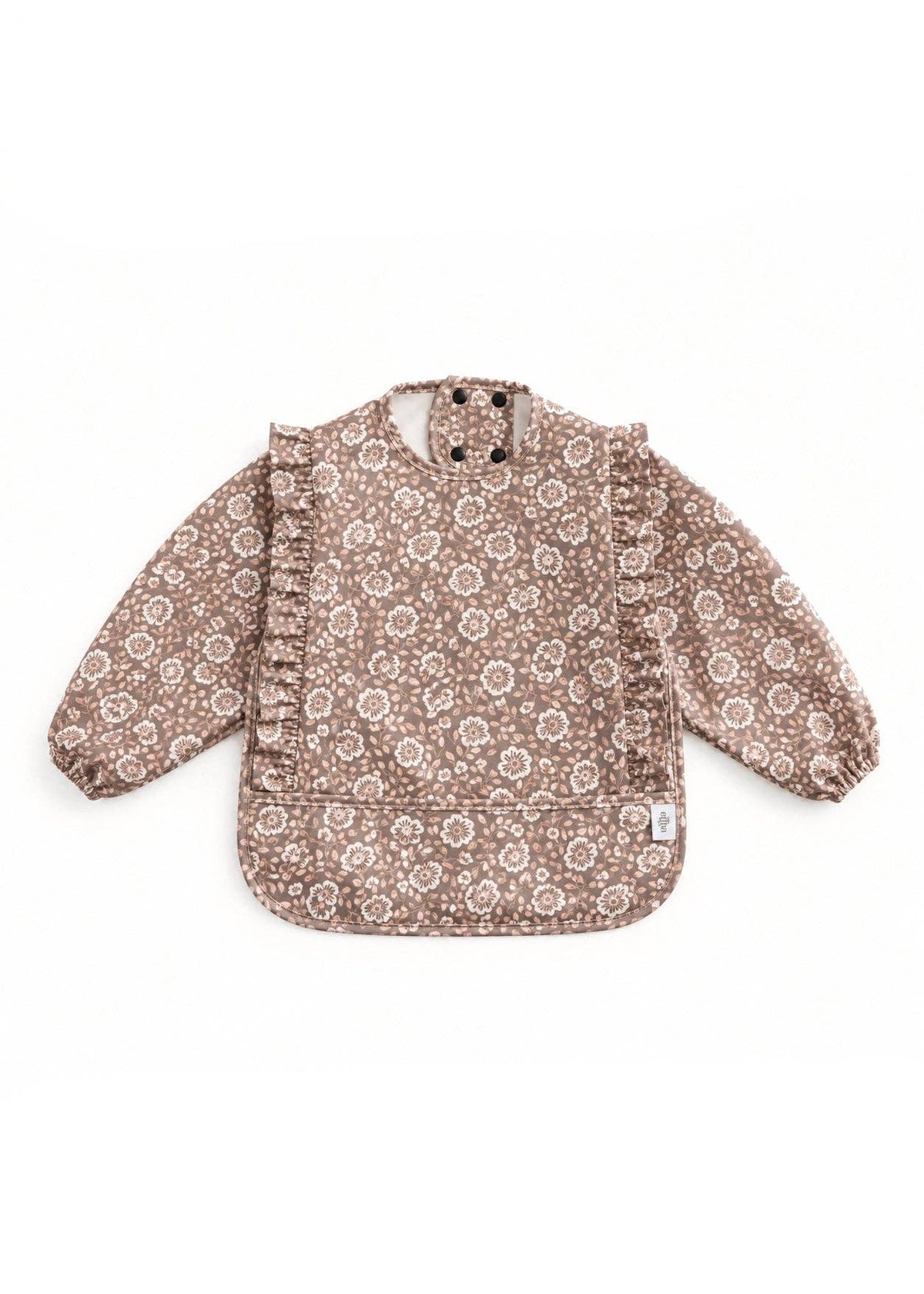 Podbradnik za bebe s dugim rukavima – Cottage Flower